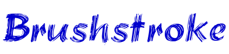 Brushstroke フォント